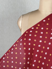 Bandhani Mul Cotton Fabric
