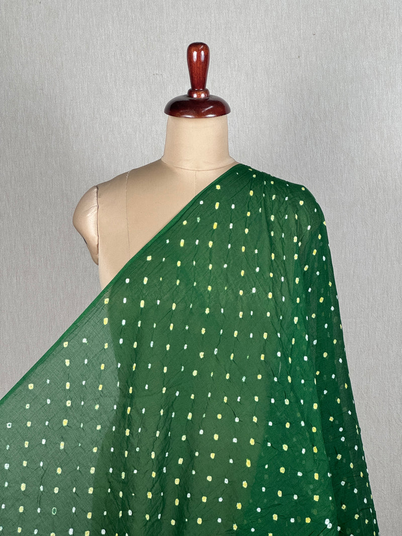 Bandhani Mul Cotton Fabric