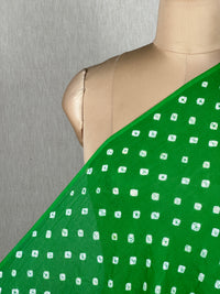 Bandhani Mul Cotton Fabric