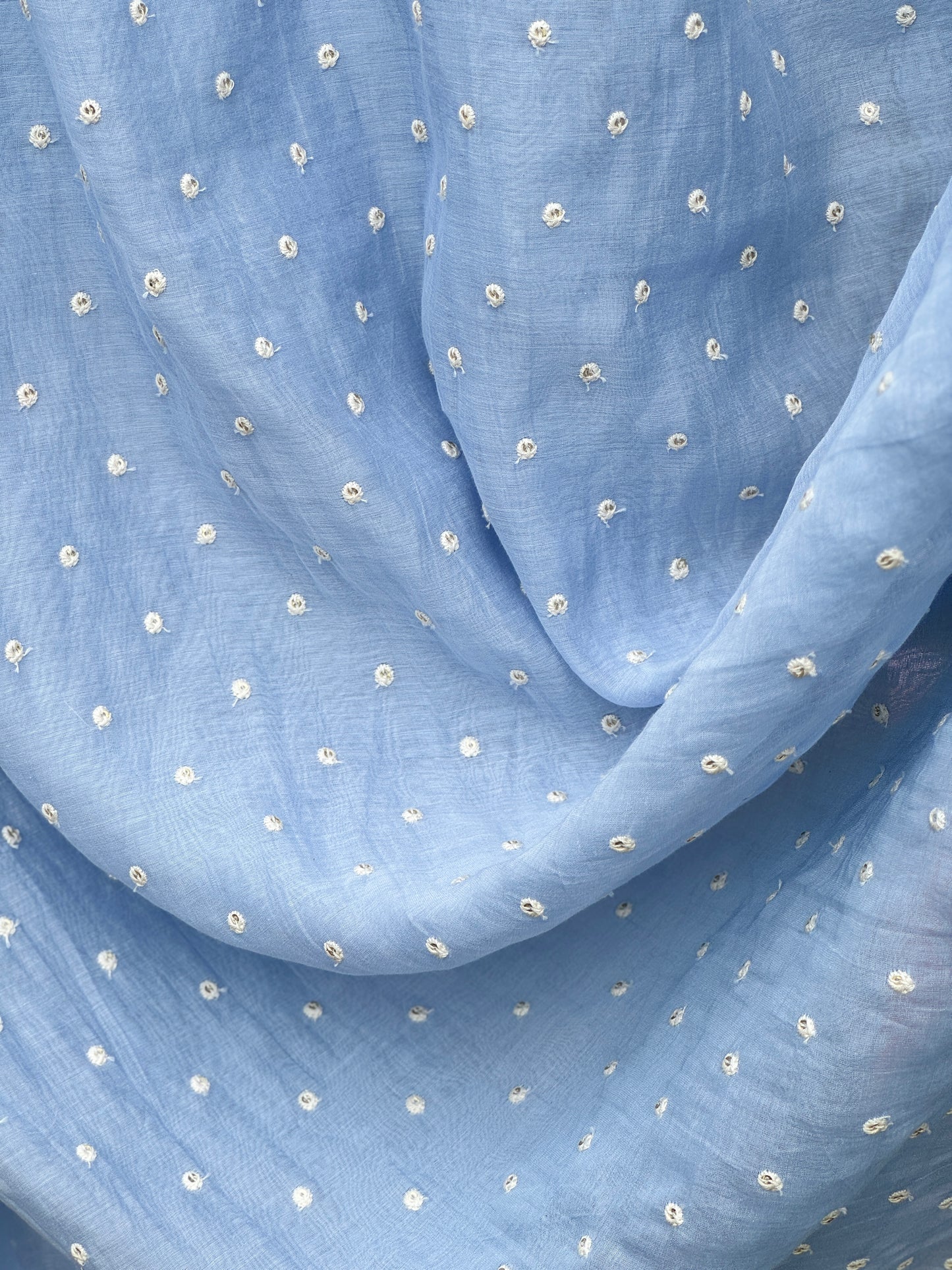 Sequins Embroidered 40gm Banarasi Chanderi Fabrics