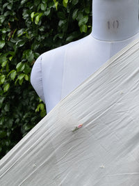 Embroidered & Mirror Work Mul Cotton Fabrics