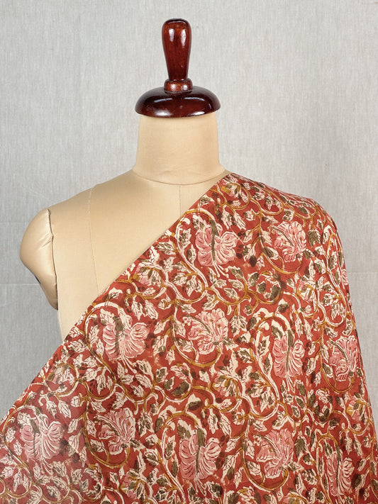 Block Printed Chanderi Fabrics