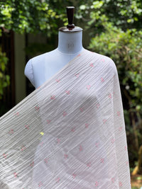 Digital Printed Banarasi Mul Chanderi Fabric