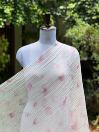 Digital Printed Banarasi Mul Chanderi Fabric