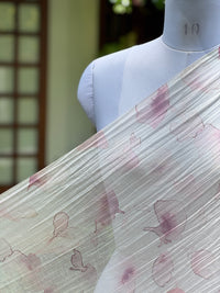 Digital Printed Banarasi Mul Chanderi Fabric