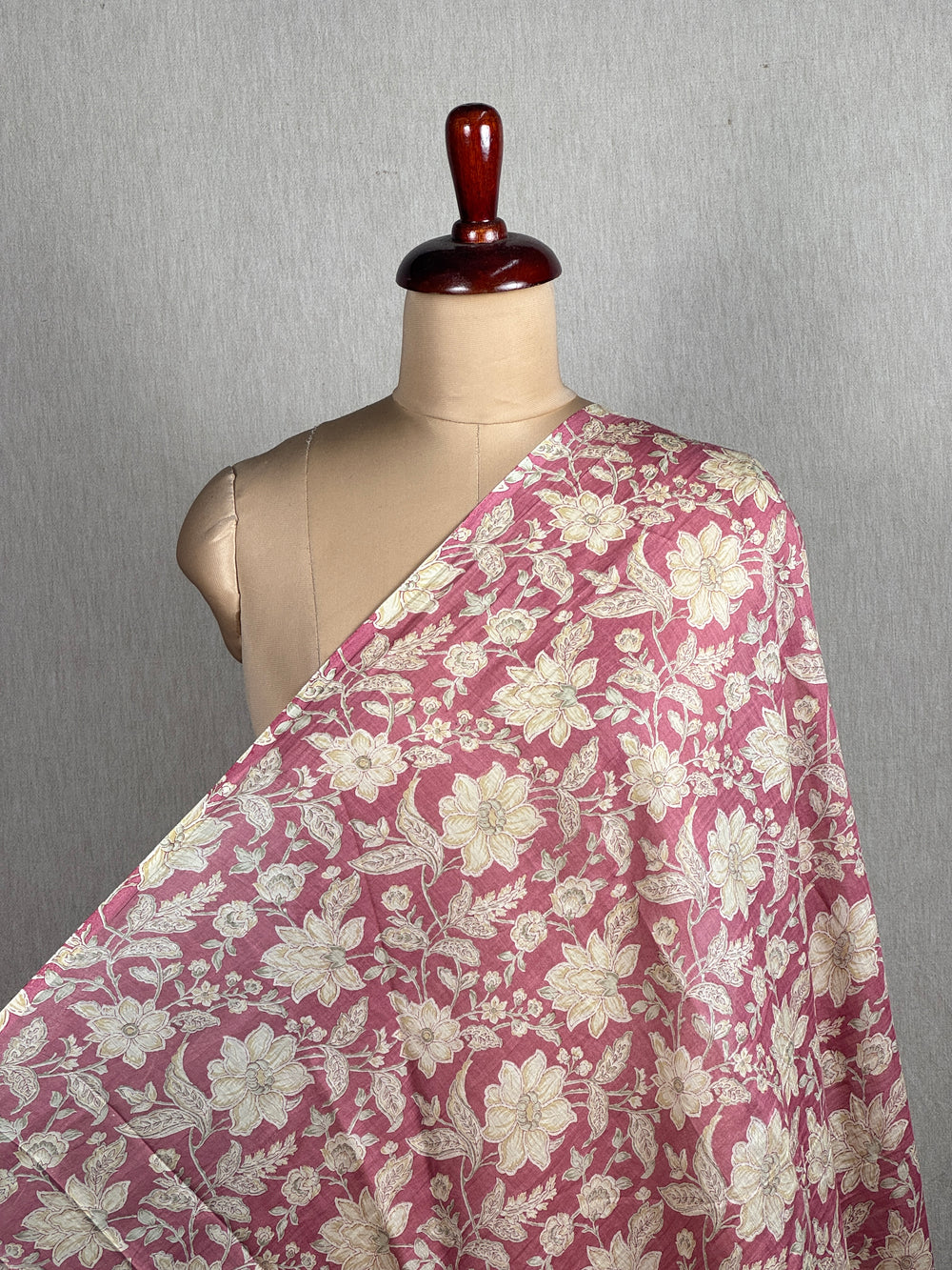Printed Mul Chanderi Fabrics