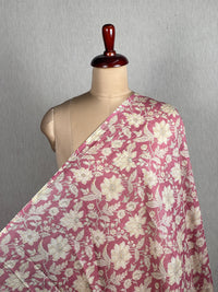 Printed Mul Chanderi Fabrics