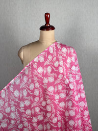 Printed Mul Chanderi Fabrics