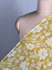 Printed Mul Chanderi Fabrics