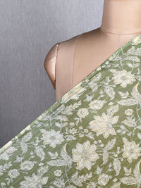 Printed Mul Chanderi Fabrics