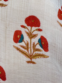 Printed Malai Chanderi Fabric