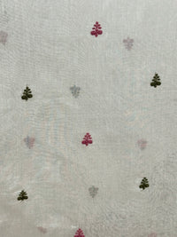 Block Printed Banarasi Chanderi Fabrics