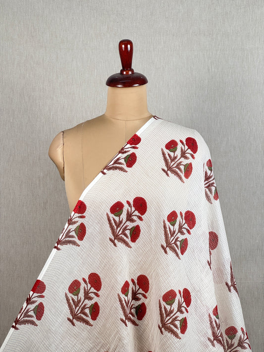 Printed Kota Fabric