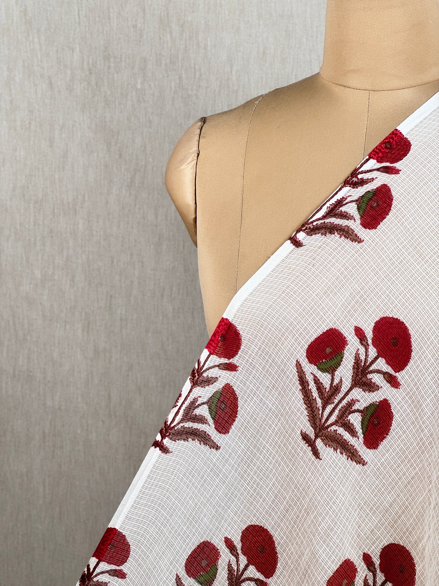 Printed Kota Fabric