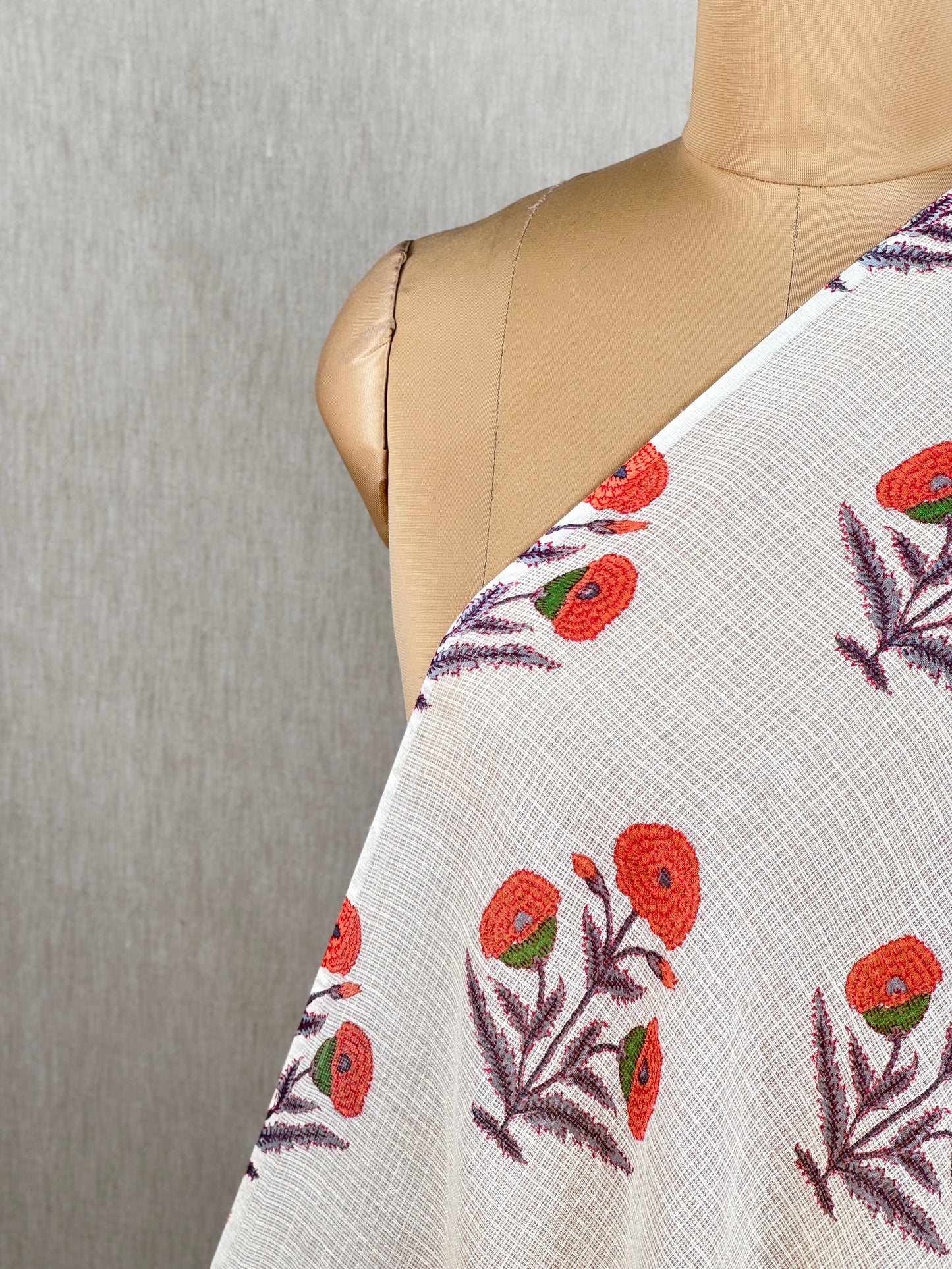 Printed Kota Fabric