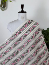 Block Printed Gotta Patti  Banarasi Chanderi Fabrics