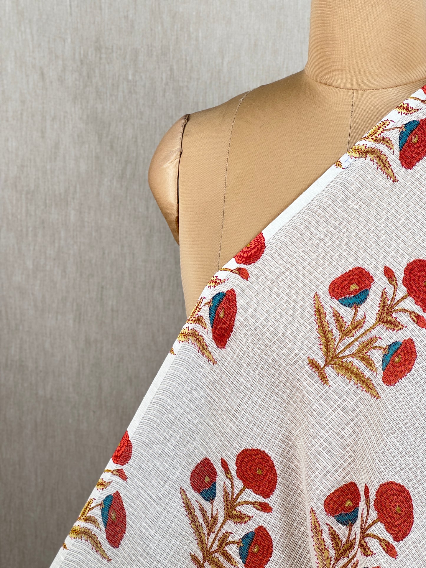 Printed Kota Fabric