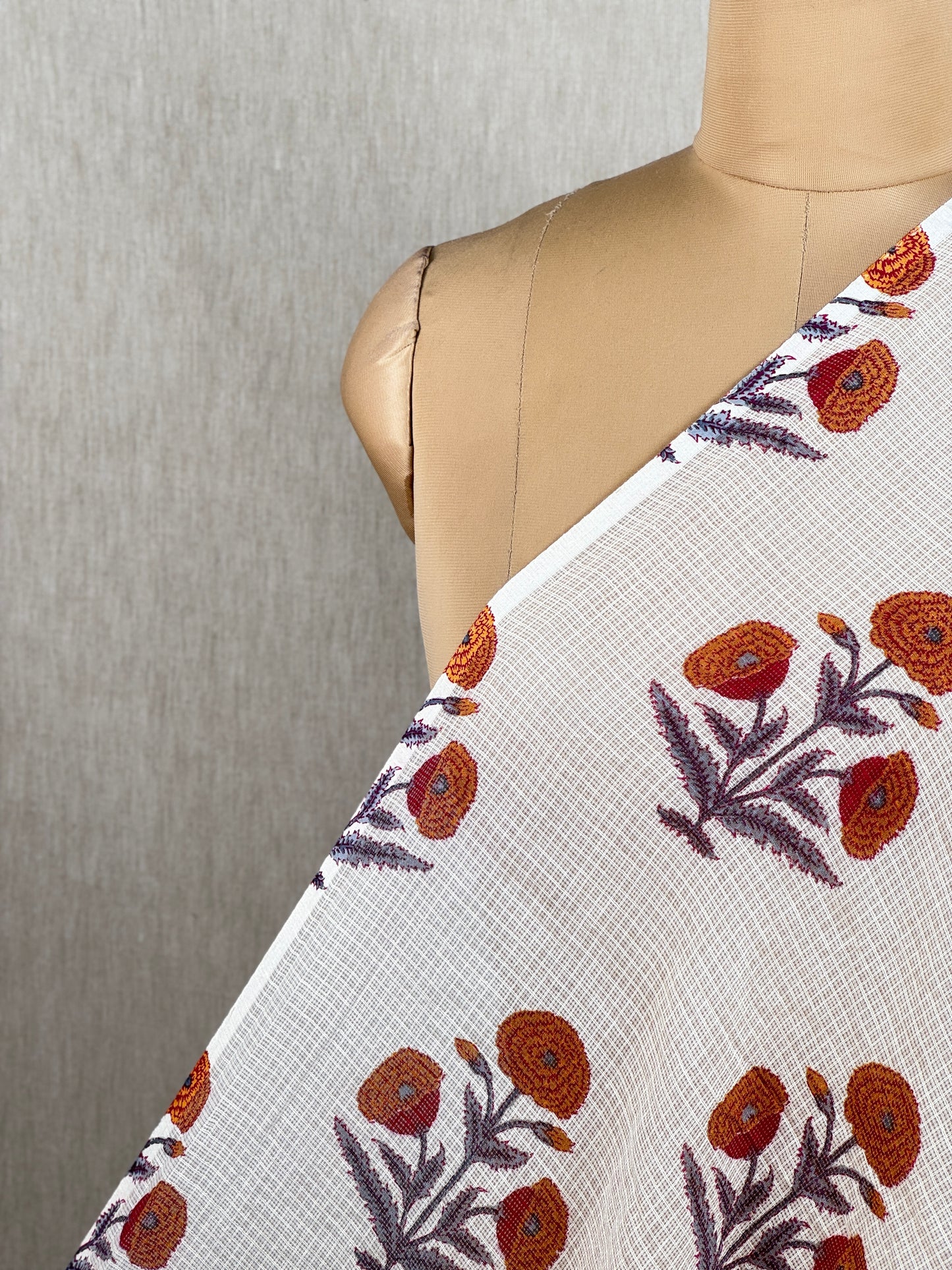 Printed Kota Fabric