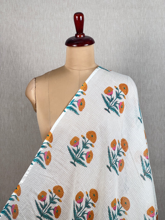 Printed Kota Fabric