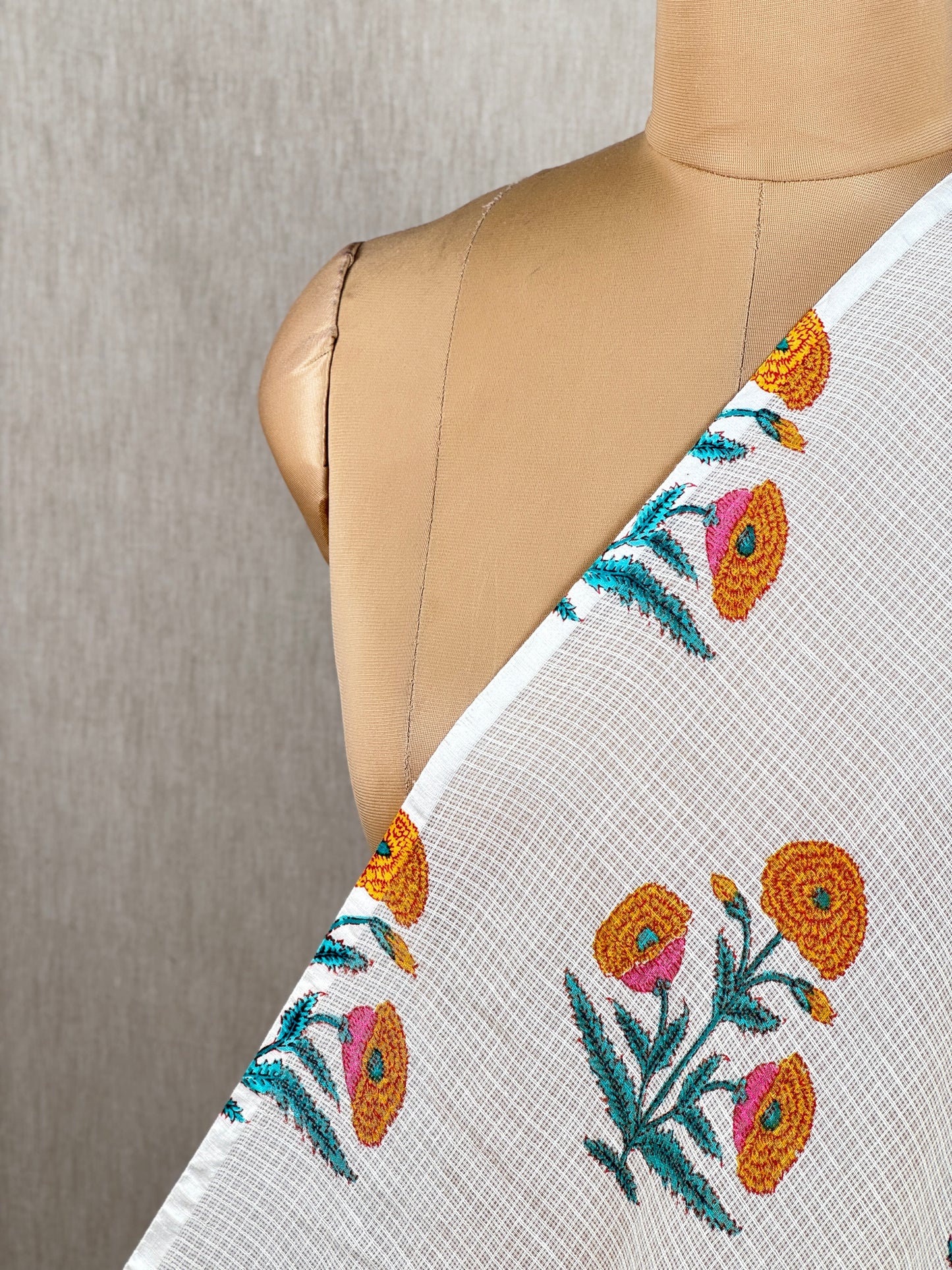 Printed Kota Fabric