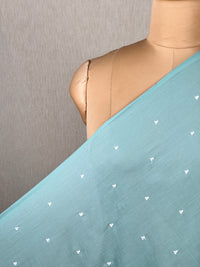 Embroidered & Mirror Work Mul Cotton Fabrics