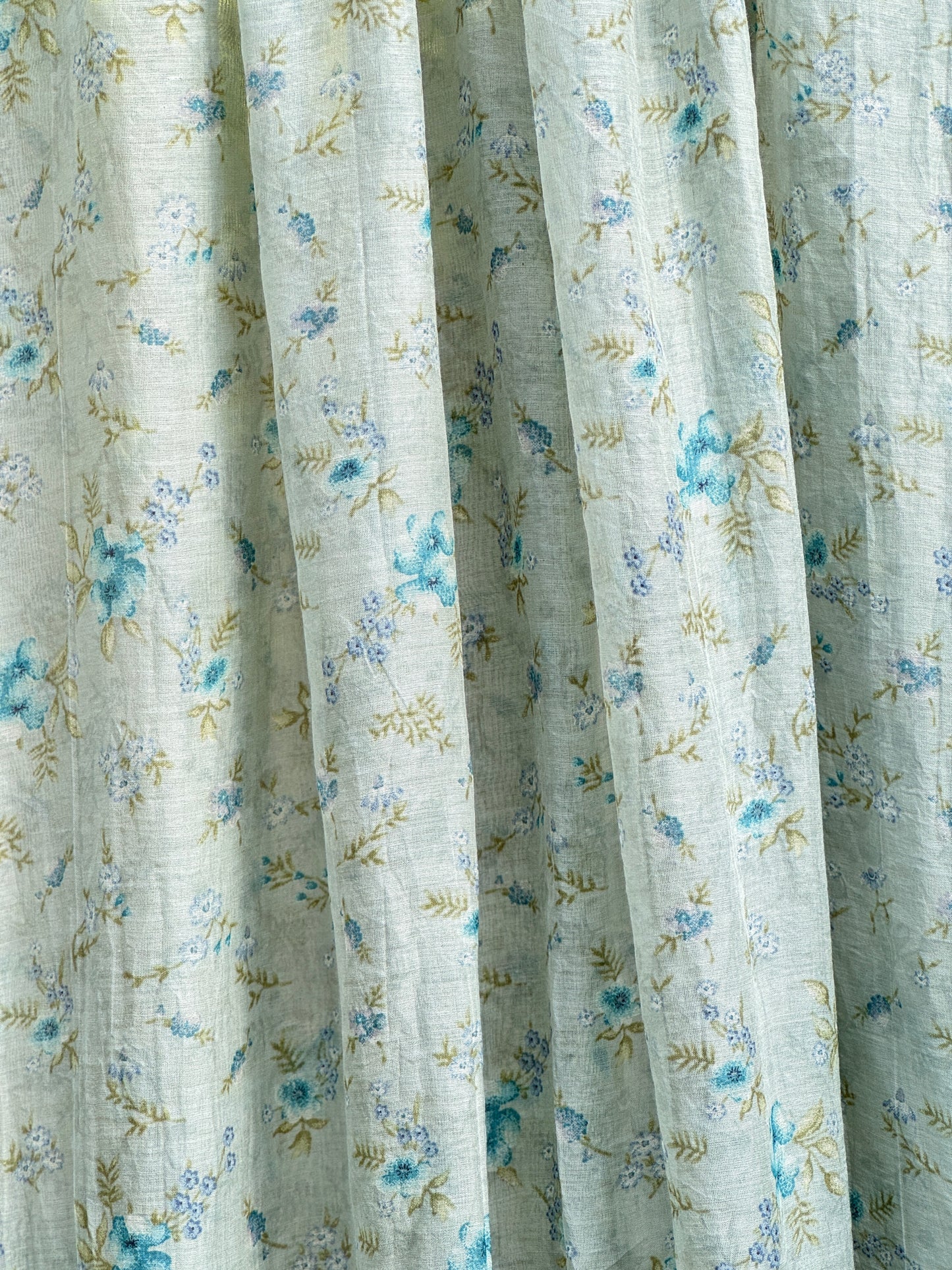 Printed Malai Chanderi Fabric