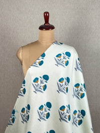 Printed Cotton Satin Fabric