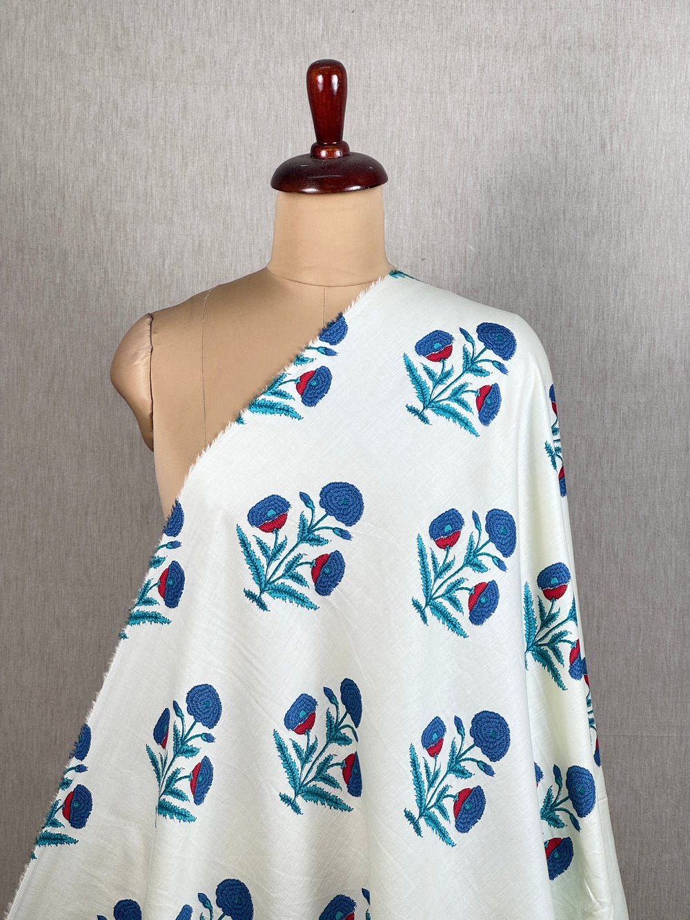 Printed Cotton Satin Fabric