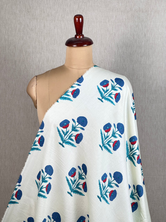 Printed Cotton Satin Fabric