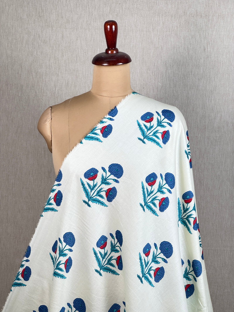 Printed Cotton Satin Fabric