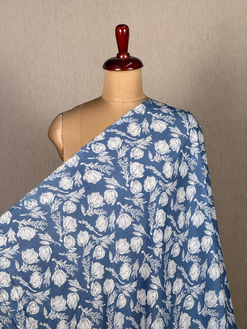 Printed Muslin Fabric