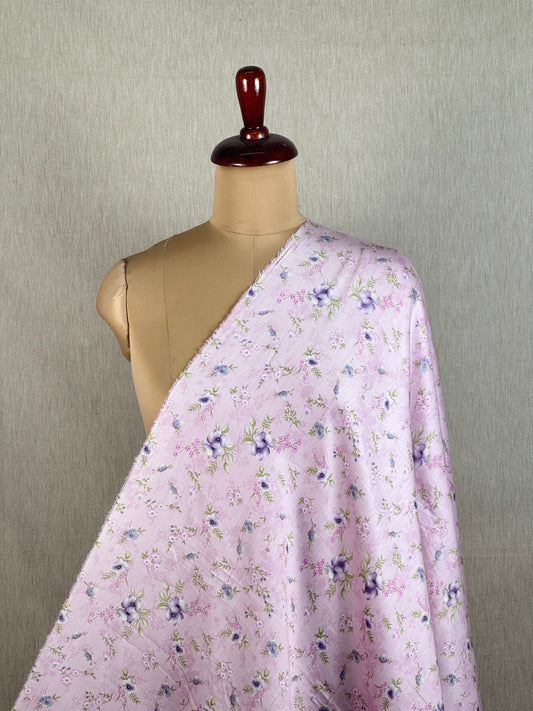 Printed Cotton Satin Fabric