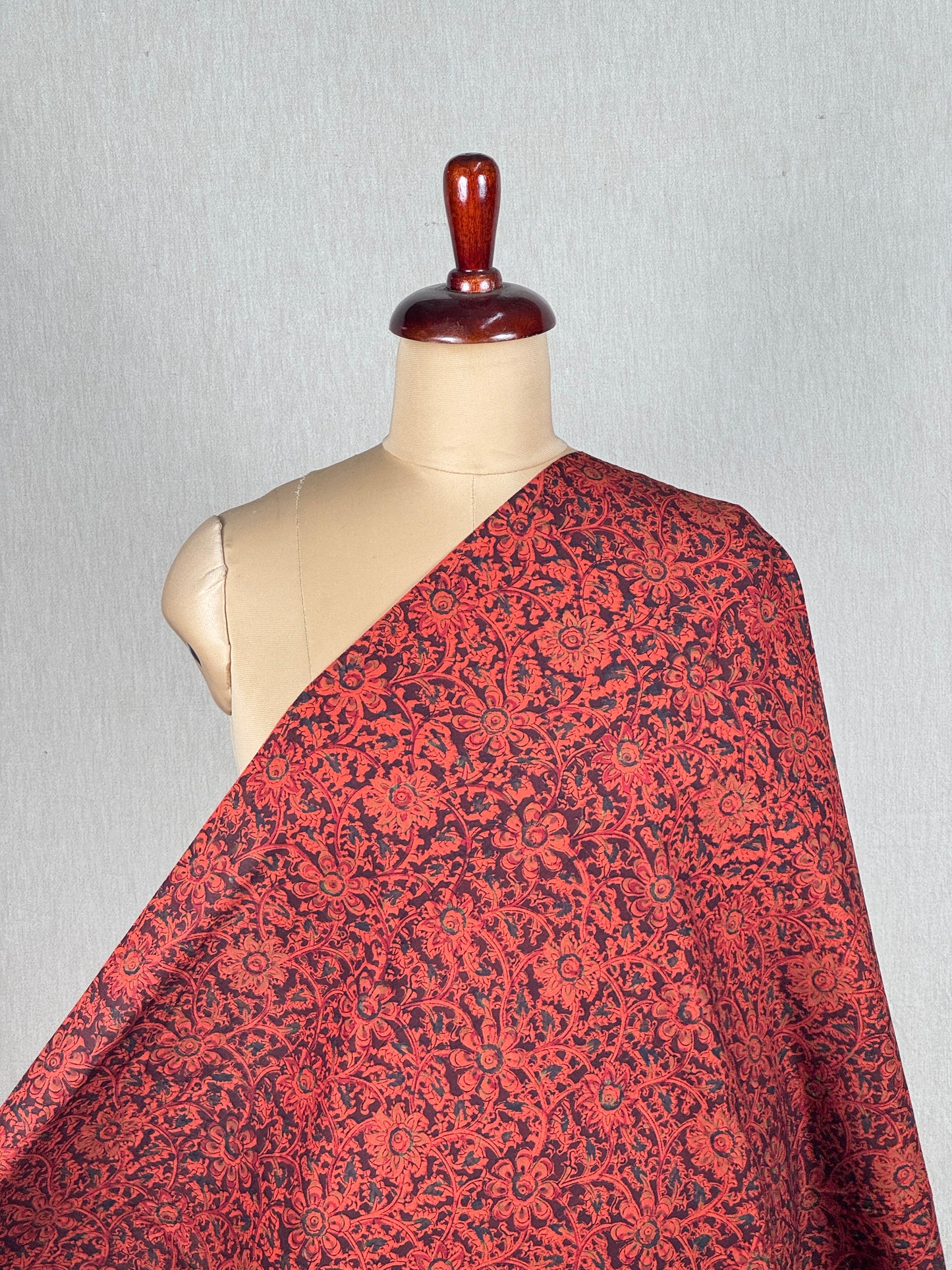 Block Printed Kalamkari  Cotton Fabrics