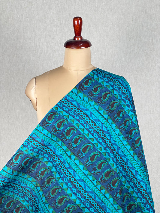 Block Printed Kalamkari  Cotton Fabrics