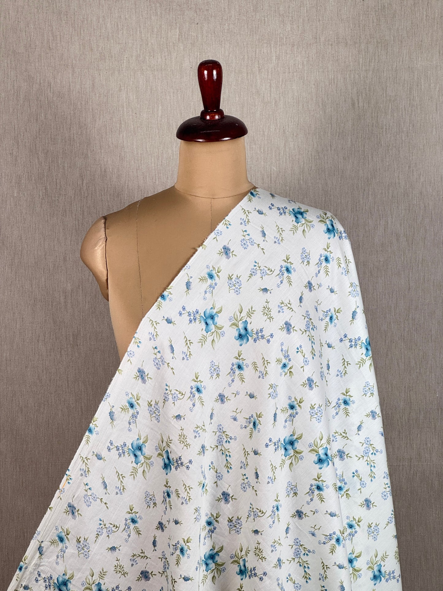 Printed Cotton Satin Fabric