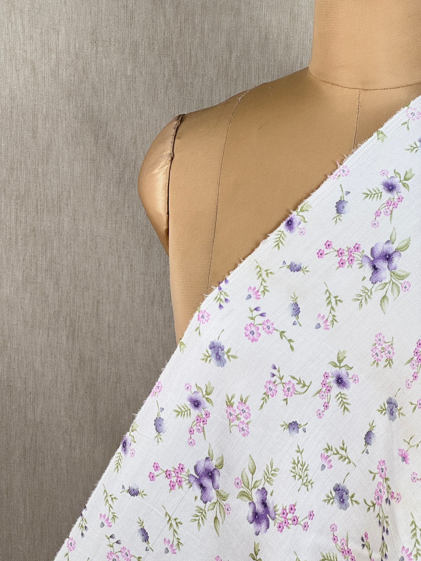 Printed Cotton Satin Fabric