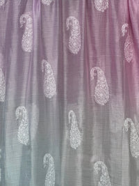 Embroidered 4D Banarasi Silk Chanderi Fabrics