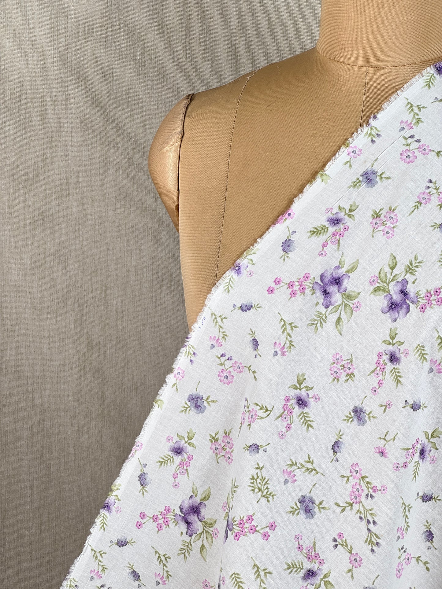 Printed Cotton Satin Fabric