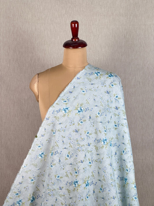 Printed Cambric Cotton  Fabric