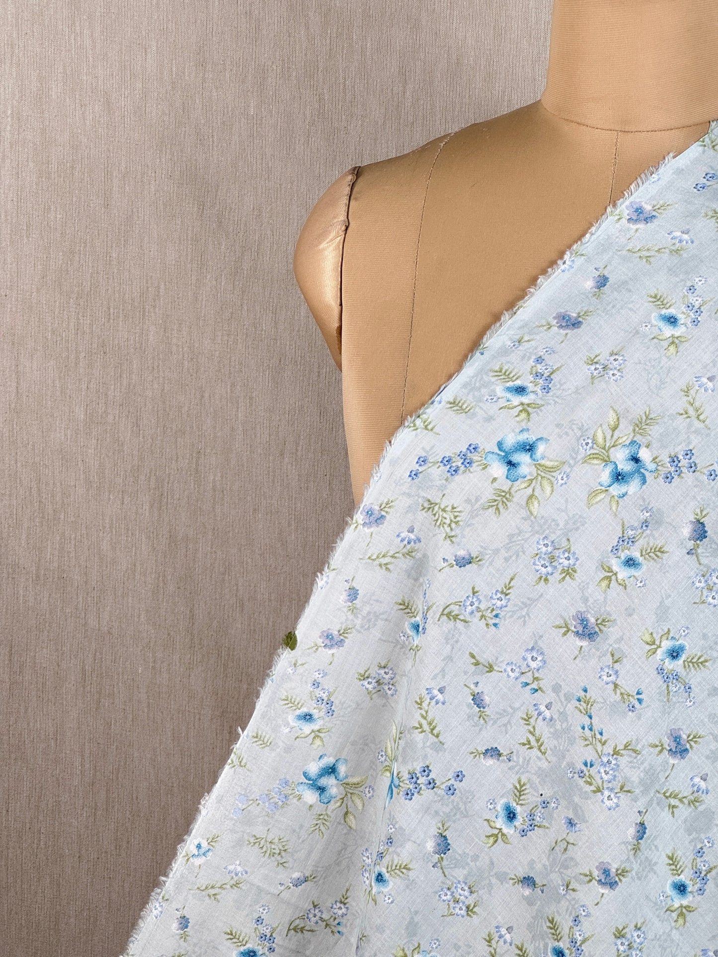 Printed Cambric Cotton  Fabric
