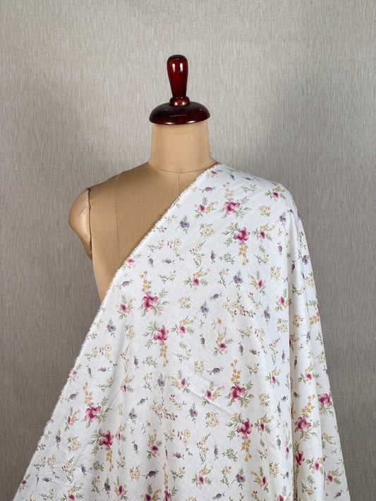 Printed Cambric Cotton  Fabric