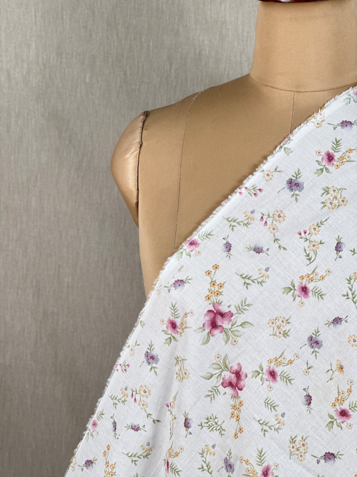 Printed Cambric Cotton  Fabric