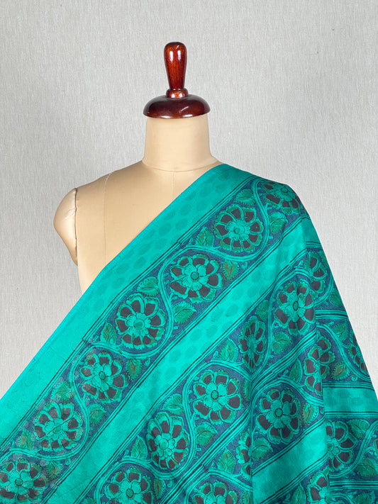 Block Printed Kalamkari  Cotton Fabrics