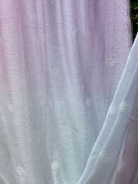 Embroidered 4D Banarasi Silk Chanderi Fabrics