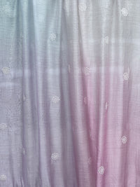 Embroidered 4D Banarasi Silk Chanderi Fabrics
