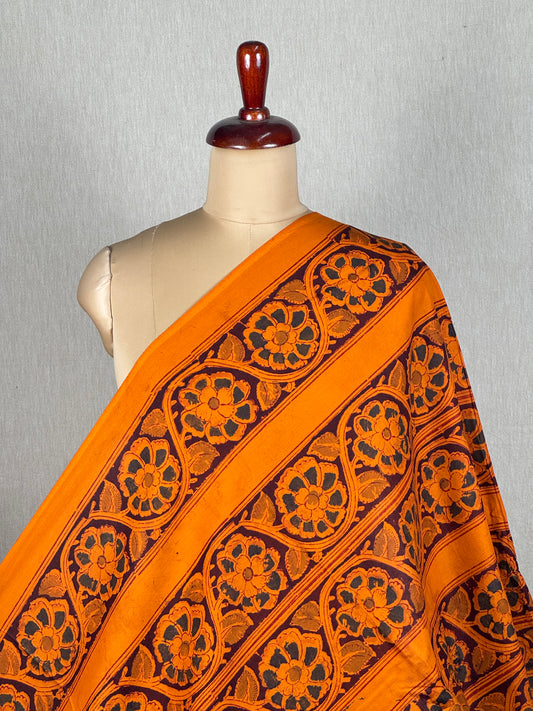 Block Printed Kalamkari  Cotton Fabrics