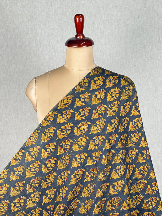Block Printed Kalamkari  Cotton Fabrics