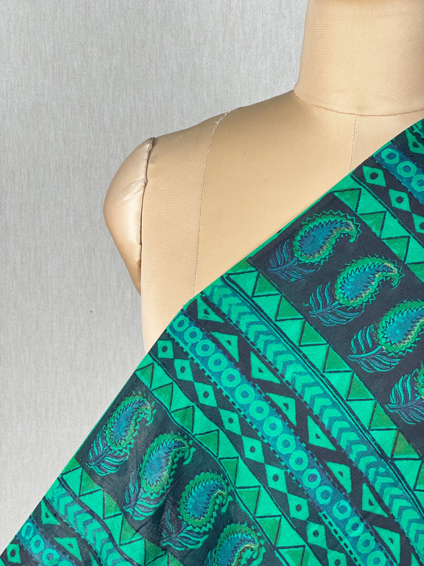 Block Printed Kalamkari  Cotton Fabrics