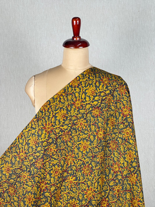 Block Printed Kalamkari  Cotton Fabrics