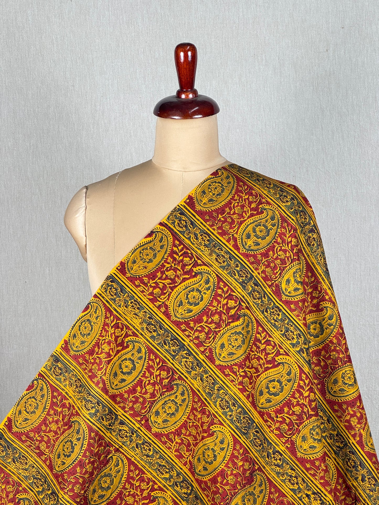 Block Printed Kalamkari  Cotton Fabrics